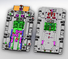 Progressive Die - 3D CAD Model